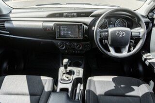 2018 Toyota Hilux GUN126R MY17 SR (4x4) Glacier White 6 Speed Automatic Dual Cab Utility