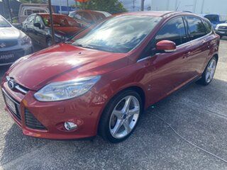 2012 Ford Focus LW MkII Titanium PwrShift Red 6 Speed Sports Automatic Dual Clutch Hatchback