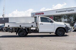 2019 Toyota Hilux Glacier White Automatic Cab Chassis