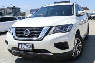 2018 Nissan Pathfinder R52 Series II MY17 ST X-tronic 2WD White 1 Speed Constant Variable Wagon.