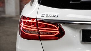 2019 Mercedes-Benz C-Class S205 809MY C300 Estate 9G-Tronic Polar White 9 Speed Sports Automatic