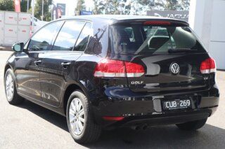 2011 Volkswagen Golf VI MY11 90TSI DSG Trendline Black 7 Speed Sports Automatic Dual Clutch.