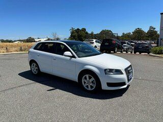 2008 Audi A3 8P Sportback 1.6 Attraction White 6 Speed Automatic Tiptronic Hatchback