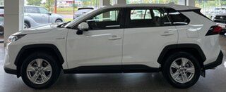 2020 Toyota RAV4 Axah52R GX 2WD White 6 Speed Constant Variable Wagon Hybrid