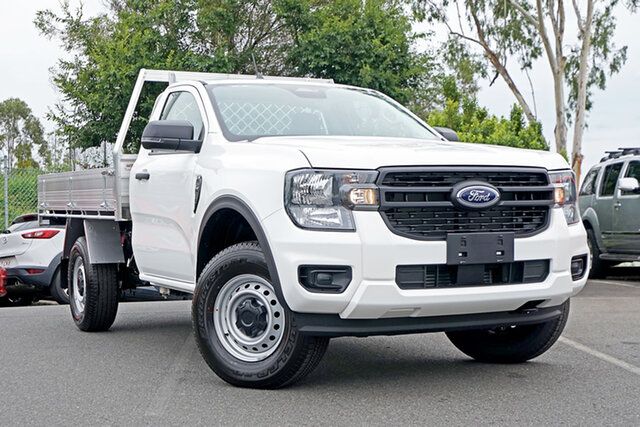 Used Ford Ranger PY 2022MY XL Capalaba, 2023 Ford Ranger PY 2022MY XL Arctic White 10 Speed Sports Automatic Single Cab Chassis