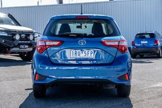 2017 Toyota Yaris NCP130R MY17 Ascent Tidal Blue 5 Speed Manual Hatchback