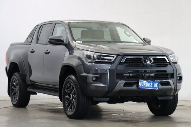 Used Toyota Hilux GUN126R Rogue Double Cab Victoria Park, 2023 Toyota Hilux GUN126R Rogue Double Cab Graphite 6 Speed Sports Automatic Utility