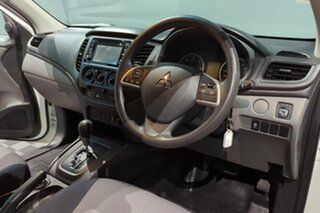 2018 Mitsubishi Triton MQ MY18 GLX Club Cab White 5 speed Automatic Cab Chassis