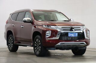 2022 Mitsubishi Pajero Sport QF MY22 Exceed Red 8 Speed Sports Automatic Wagon