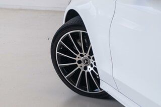 2018 Mercedes-Benz C-Class W205 808MY C200 9G-Tronic White 9 Speed Sports Automatic Sedan