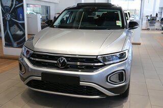 2023 Volkswagen T-ROC D11 MY24 110TSI Style Pyrite Silver 8 Speed Sports Automatic Wagon