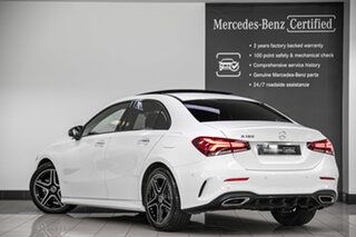 2022 Mercedes-Benz A-Class V177 803MY A180 DCT Polar White 7 Speed Sports Automatic Dual Clutch.