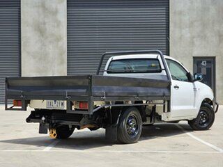 2005 Toyota Hilux KUN16R MY05 SR 4x2 White 5 Speed Manual Cab Chassis
