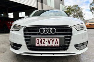 2014 Audi A3 8V MY15 Ambition Sportback S Tronic White 7 Speed Sports Automatic Dual Clutch