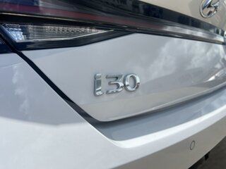 2023 Hyundai i30 CN7.V1 MY24 N Line D-CT Atlas White 7 Speed Sports Automatic Dual Clutch Sedan