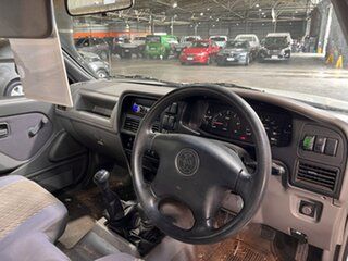 1999 Holden Rodeo TF R9 LX Space Cab White 5 Speed Manual Utility