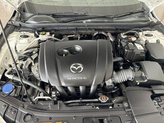 2019 Mazda 3 BP2H7A G20 SKYACTIV-Drive Evolve White 6 Speed Sports Automatic Hatchback