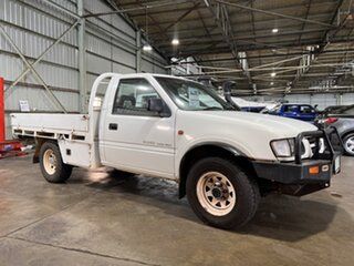 1999 Holden Rodeo TF R9 LX Space Cab White 5 Speed Manual Utility