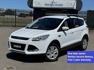 2015 Ford Kuga TF MY15 Ambiente 2WD White 6 Speed Manual Wagon.