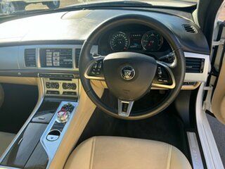 2013 Jaguar XF X250 MY13 Premium Luxury White 8 Speed Sports Automatic Sedan