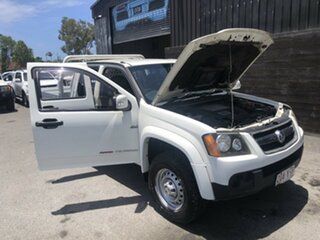 2010 Holden Colorado RC MY10.5 LX Crew Cab White 4 Speed Automatic Utility