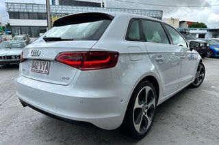 2014 Audi A3 8V MY15 Ambition Sportback S Tronic White 7 Speed Sports Automatic Dual Clutch