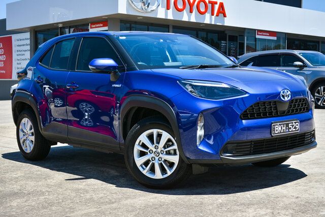 Pre-Owned Toyota Yaris Cross MXPJ10R GX 2WD Preston, 2020 Toyota Yaris Cross MXPJ10R GX 2WD Lunar Blue 1 Speed Constant Variable Wagon Hybrid