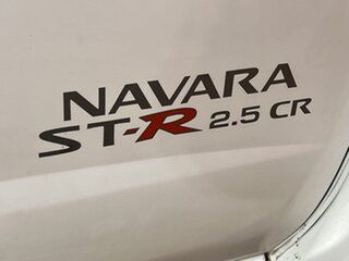 2011 Nissan Navara D22 S5 ST-R White 5 Speed Manual Utility