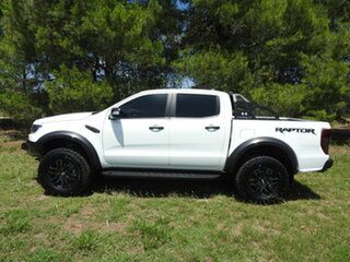 2021 Ford Ranger PX MkIII 2021.25MY Raptor White 10 Speed Sports Automatic Double Cab Pick Up