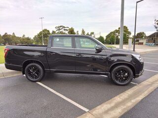 2023 Ssangyong Musso Q261 MY24 Adventure Crew Cab XLV Space Black 6 Speed Sports Automatic Utility