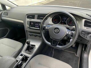 2015 Volkswagen Golf VII MY15 90TSI Comfortline White 6 Speed Manual Hatchback
