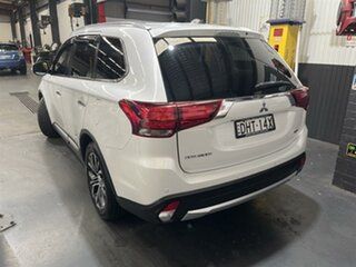 2015 Mitsubishi Outlander ZK MY16 Exceed (4x4) White 6 Speed Automatic Wagon.