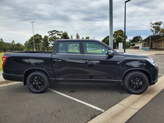 2023 Ssangyong Musso Q261 MY24 Ultimate Luxury Crew Cab XLV Space Black 6 Speed Sports Automatic