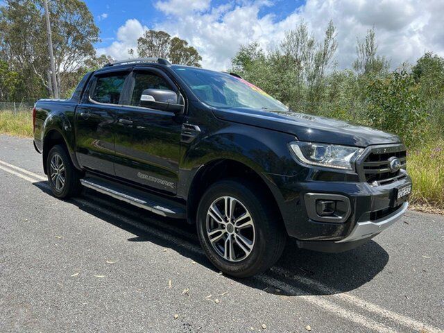 Used Ford Ranger PX MkIII 2021.25MY Wildtrak Yallah, 2021 Ford Ranger PX MkIII 2021.25MY Wildtrak Black 10 Speed Sports Automatic Double Cab Pick Up