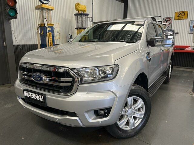 Used Ford Ranger PX MkII MY18 XLT 3.2 Hi-Rider (4x2) McGraths Hill, 2018 Ford Ranger PX MkII MY18 XLT 3.2 Hi-Rider (4x2) Silver 6 Speed Automatic Crew Cab Pickup