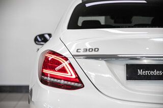 2020 Mercedes-Benz C-Class W205 800+050MY C300 9G-Tronic Diamond White 9 Speed Sports Automatic