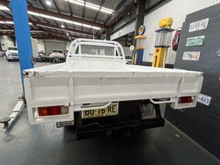 2013 Ford Ranger PX XL 3.2 (4x4) White 6 Speed Manual Cab Chassis.