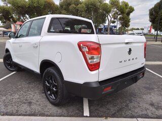 2023 Ssangyong Musso Q261 MY24 Ultimate Luxury Crew Cab Pearl White 6 Speed Sports Automatic Utility