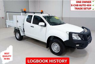 2018 Isuzu D-MAX MY17 SX Space Cab White 6 Speed Sports Automatic Cab Chassis