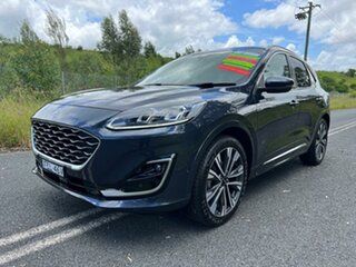 2020 Ford Escape ZH 2020.75MY Vignale AWD Blue 8 Speed Sports Automatic SUV.