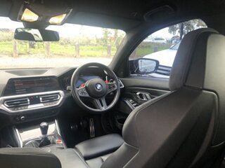 2021 BMW M3 G80 Black 6 Speed Manual Sedan