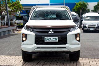 2022 Mitsubishi Triton MR MY22.5 GLX 4x2 White 5 speed Manual Cab Chassis