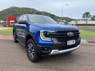 2023 Ford Ranger PY 2023.50MY Sport Blue Lightning 10 Speed Sports Automatic Double Cab Pick Up.