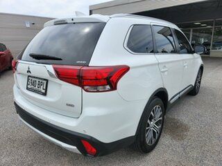 2017 Mitsubishi Outlander ZK MY17 LS 4WD Safety Pack White 6 Speed Constant Variable Wagon.
