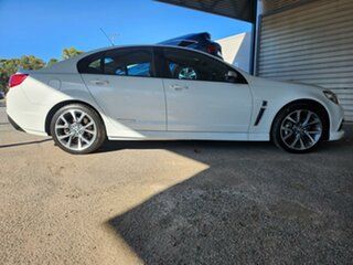 2015 Holden Commodore VF MY15 SS Storm White 6 Speed Sports Automatic Sedan.