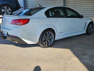 2015 Holden Commodore VF MY15 SS Storm White 6 Speed Sports Automatic Sedan.