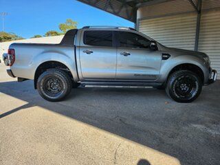 2016 Ford Ranger PX MkII Wildtrak Double Cab Silver 6 Speed Sports Automatic Utility.