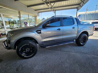 2016 Ford Ranger PX MkII Wildtrak Double Cab Silver 6 Speed Sports Automatic Utility
