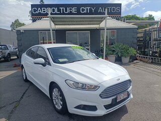 2015 Ford Mondeo MD Ambiente TDCi White 6 Speed Automatic Hatchback.