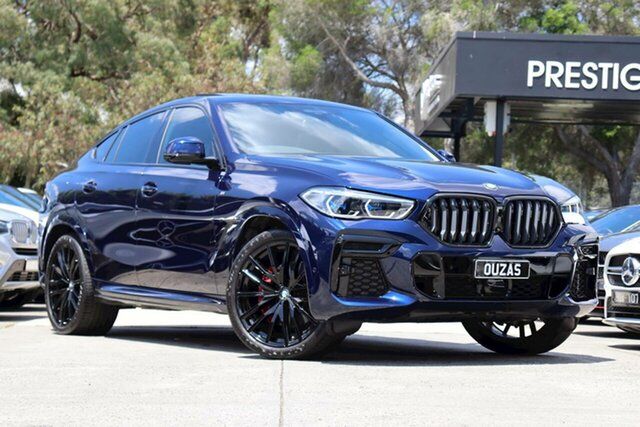 Used BMW X6 G06 xDrive30d Coupe Steptronic M Sport Balwyn, 2022 BMW X6 G06 xDrive30d Coupe Steptronic M Sport Blue 8 Speed Sports Automatic Wagon